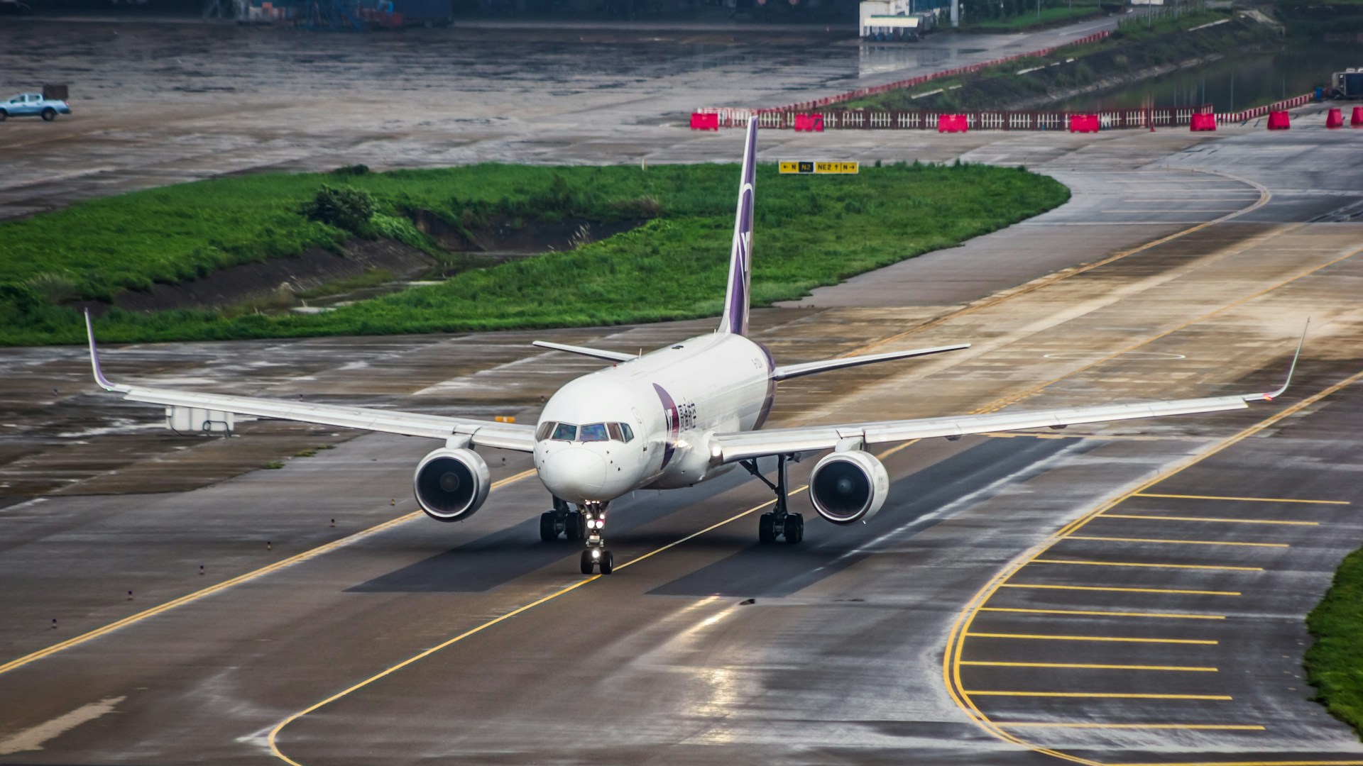 Avión despegando